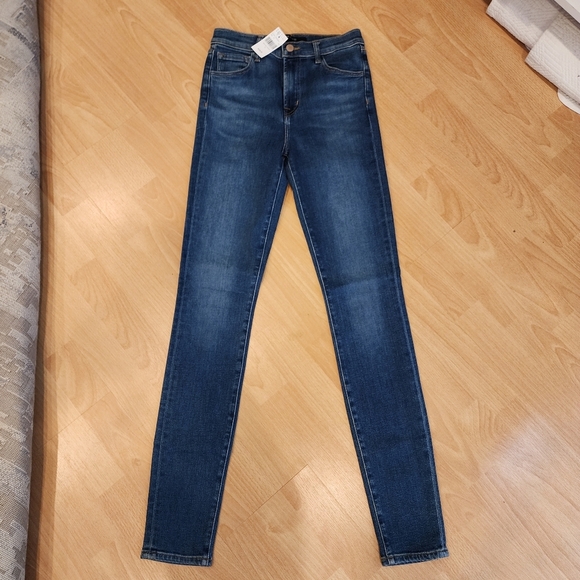 NWT J BRAND Carolina High Rise Skinny Jeans In Hewes Size 24 Stretch Denim - Picture 3 of 14